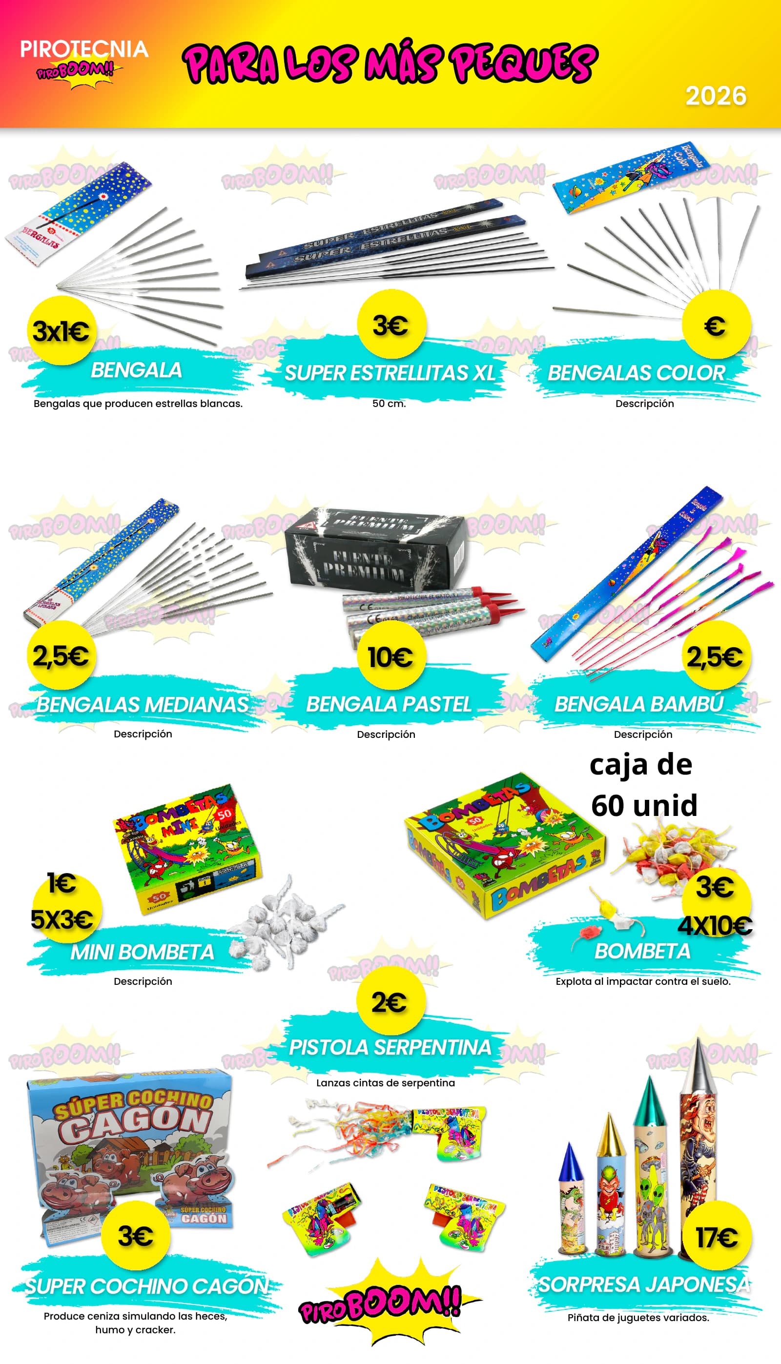 Página 2: PARA LOS MÁS PEQUES